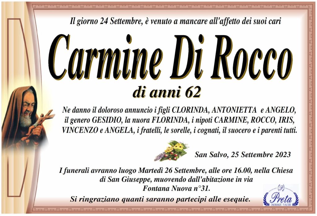 Carmine Di Rocco 1 di rocco
