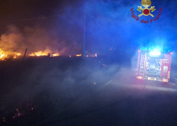 incendio molise
