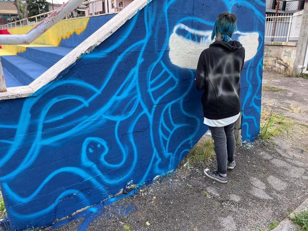 Muri Parlanti-Talking Walls 3.0 celebra la creatività giovanile 4 liceo classico lanciano muri parlanti