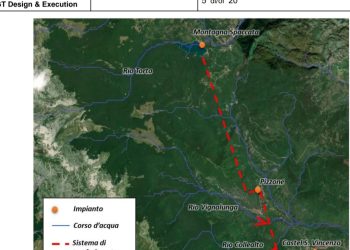 L'area interessata al progetto