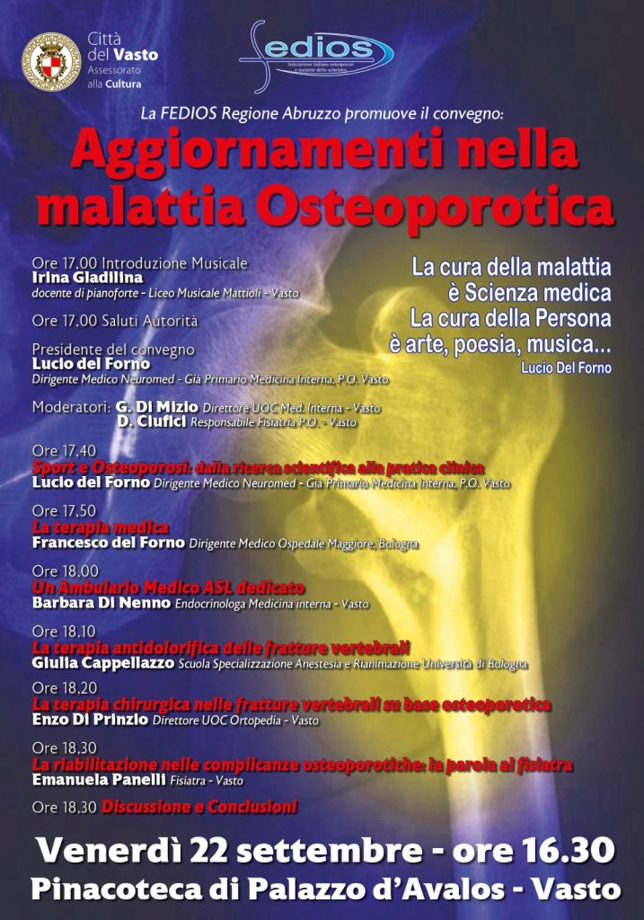 A Vasto convegno sull'osteoporosi 2 osteoporosi