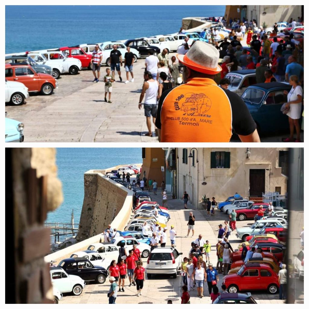 Il Club 500 d'A...mare organizza il 15° raduno Fiat 500 e d'auto epoca 2 raduno damare 1