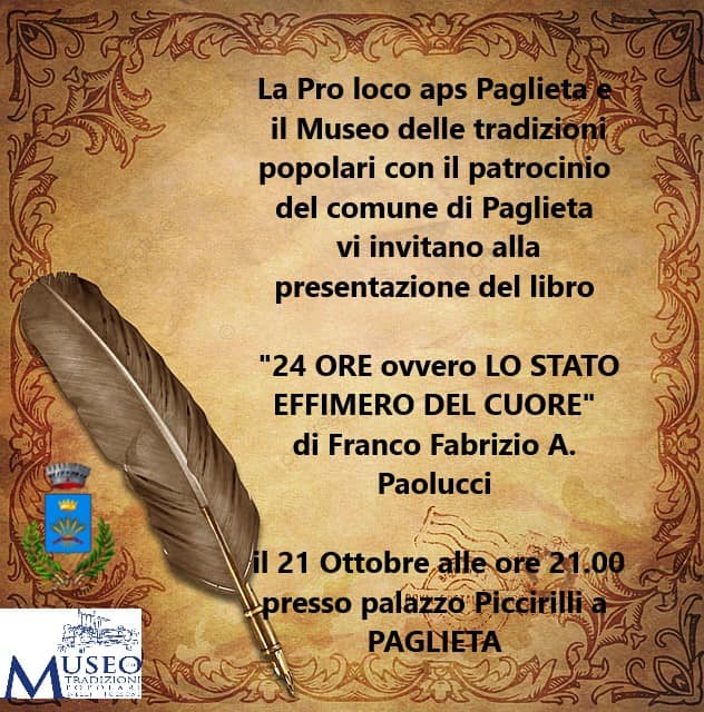 Al via oggi a Paglieta "Sentieri d'autunno" 8 Franco Paolucci