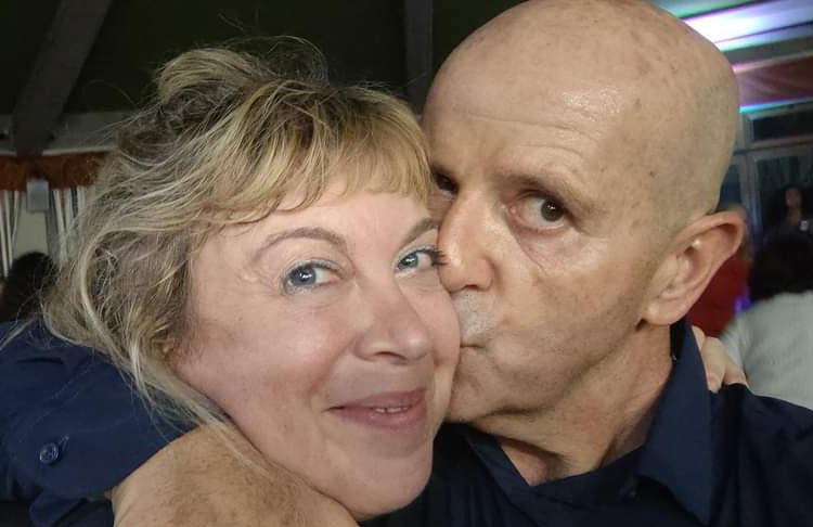 Il sindaco di Fara, Antonio Tavani, e la moglie, Lorenza Campana