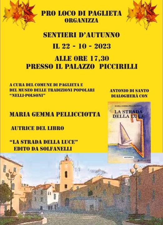 Al via oggi a Paglieta "Sentieri d'autunno" 12 PELLICCIOTTA
