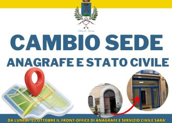 cambio sede anagrafe atessa