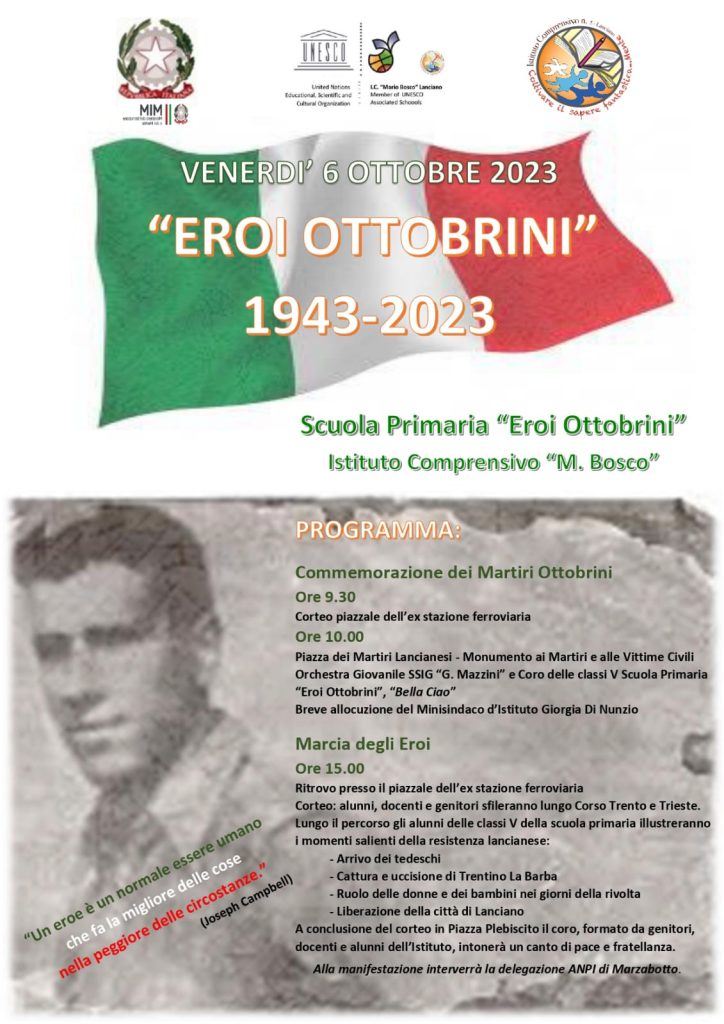 Tutto pronto per "La Marcia degli Eroi" 2 eroi ottobrini