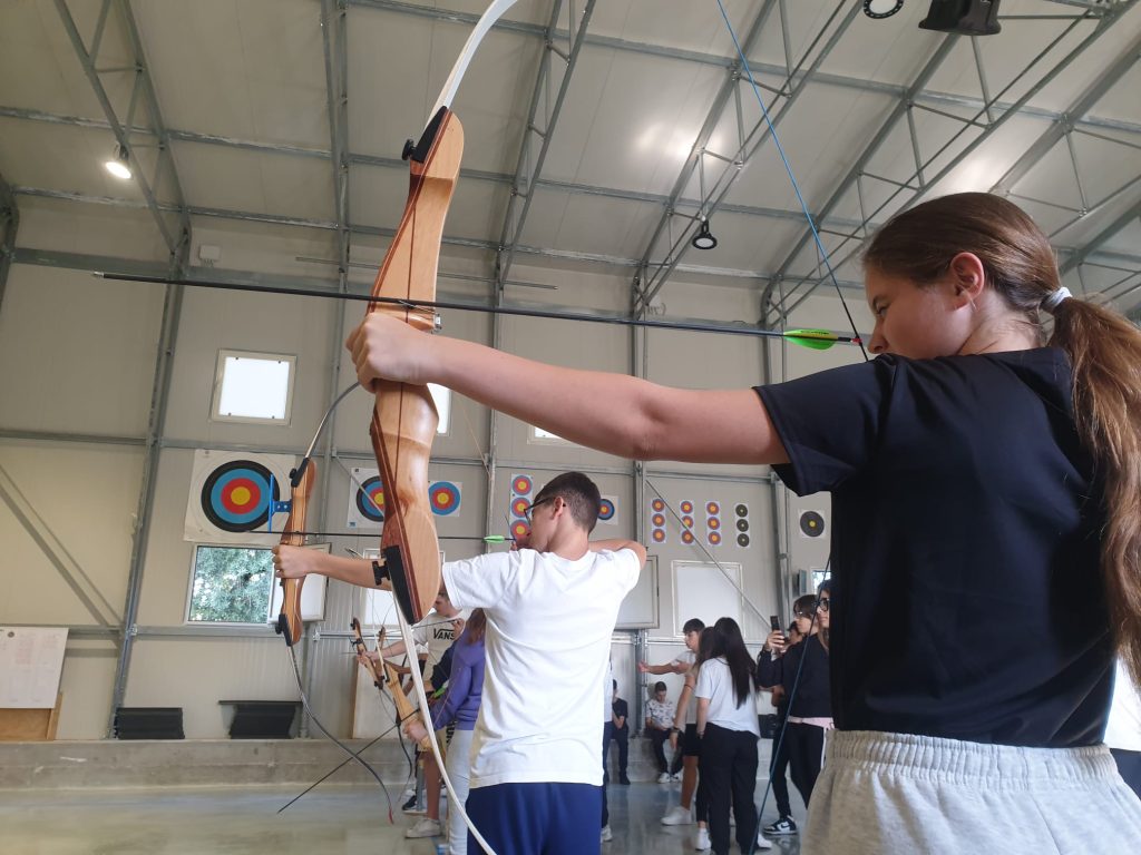 Frecciate di conoscenza: gli studenti dell'Istituto Tecnico di San Salvo ed il tiro con l'arco 8 tiro con larco 02