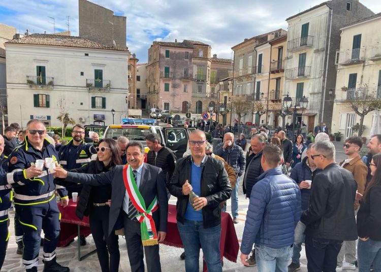 A Pollutri consegna di un mezzo per la Protezione Civile, Bocchino (Lega): «Sempre vicina alle richieste del territorio» 3 Pollutri 3