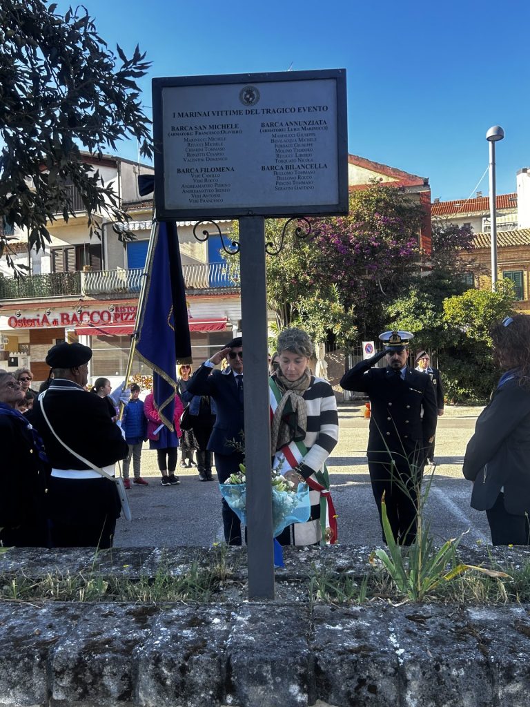 Vasto celebra il 124° anniversario della morte di 21 pescatori 6 TARGA1