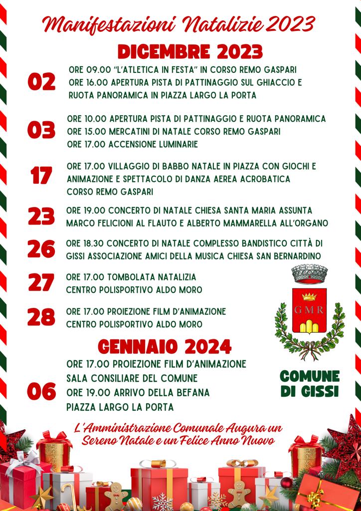 Gissi si illumina di eventi natalizi 13 WhatsApp Image 2023 11 26 at 13.12.37