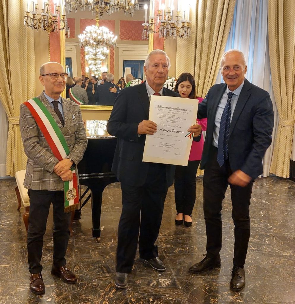 Undici onorificenze dell'Ordine al merito della Repubblica italiana 6 giuseppe di iorio 5