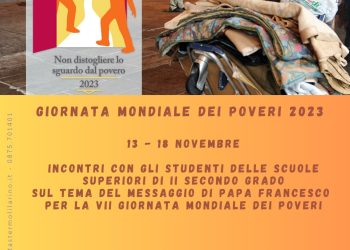 locandina settimana del povero 2023