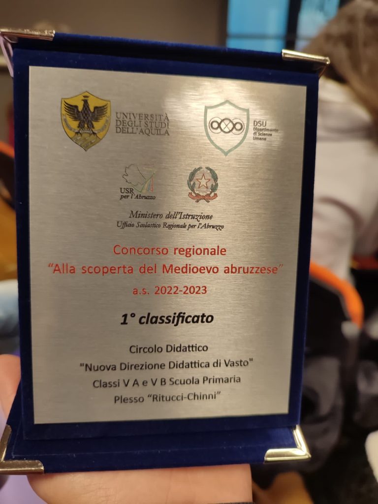 Premiate ex classi della Nuova Direzione Didattica di Vasto 8 ndd3