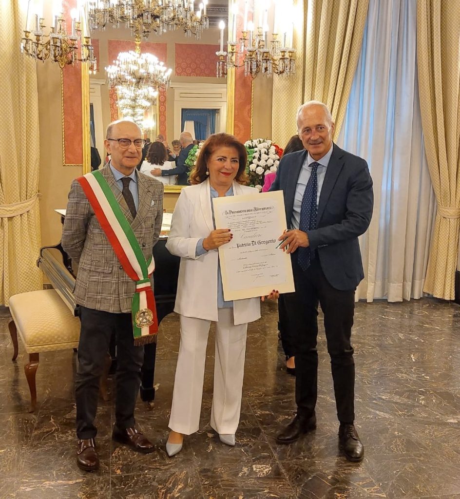 Undici onorificenze dell'Ordine al merito della Repubblica italiana 9 patrizia di gregorio 8