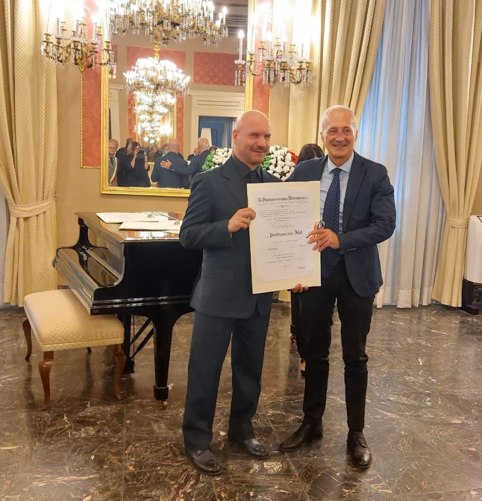 Undici onorificenze dell'Ordine al merito della Repubblica italiana 10 pierfrancesco aio 9
