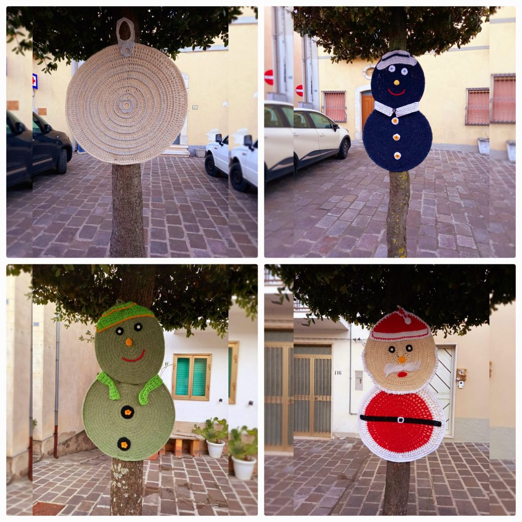 Celenza sul Trigno, decorazioni all'uncinetto nelle strade del paese 6 1701971028068 1