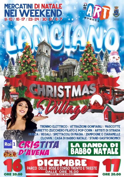 Christmas Village a Lanciano, magia natalizia per tutti 2 Christmas village Lanciano