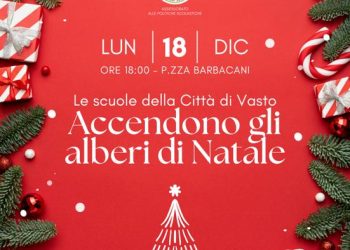 accensione alberi natale