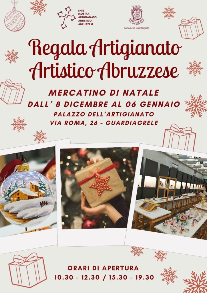 Al palazzo dell’artigianato, è “Tre volte Natale” 6 locandina guardiagrele 2