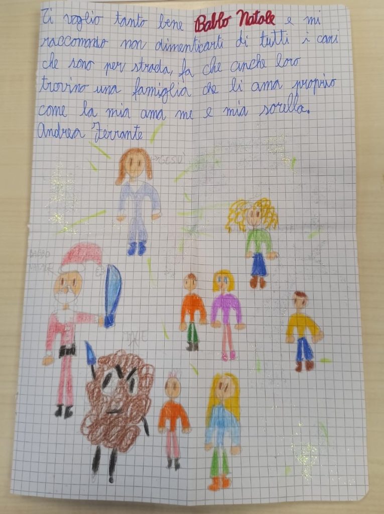 «Caro Babbo Natale, ...», i desideri e le speranze dei bambini abruzzesi 7 poste italiane 6