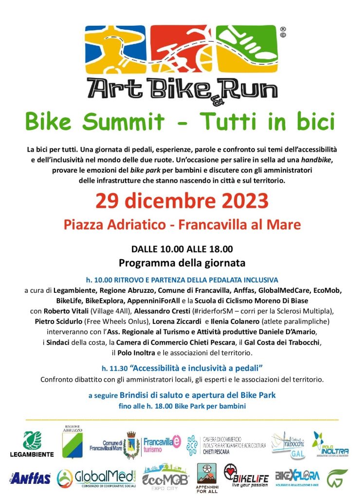 “Bike Summit - Tutti in bici” 2 programma tutti in bici