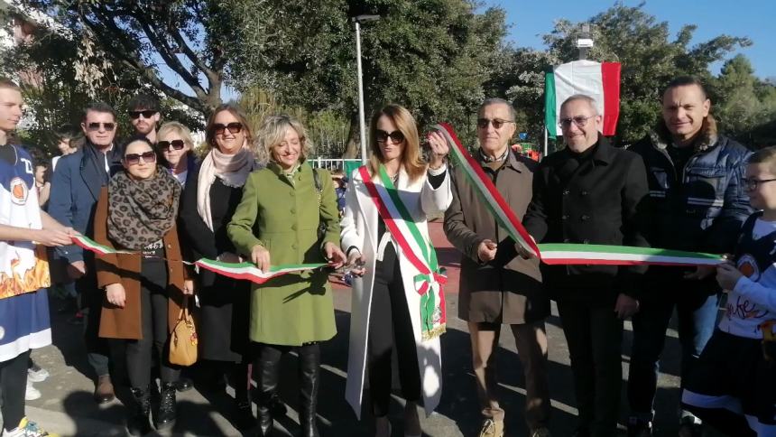 San Salvo, inaugurato il Parco dedicato a Emiliana Colitto, vittima della strada 7 parco colitto 1