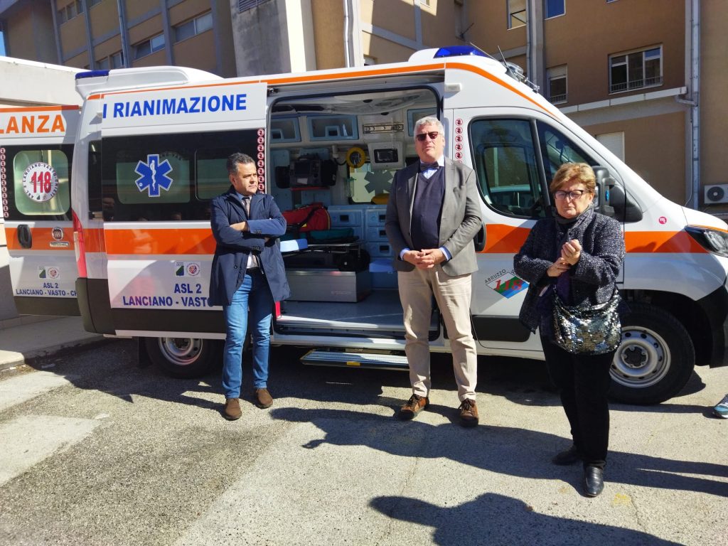 Nuova ambulanza per Guardiagrele 5 guardiagrele ambulanza schael pirola di prinzio
