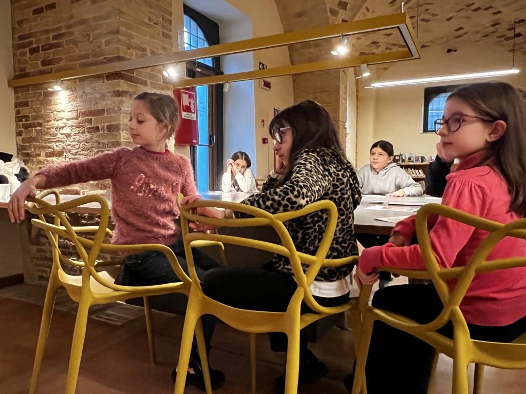 Al via 'Il liceo dei bambini'': partita l'avventura al Polo Bibliotecario Mattioli 11 image00022