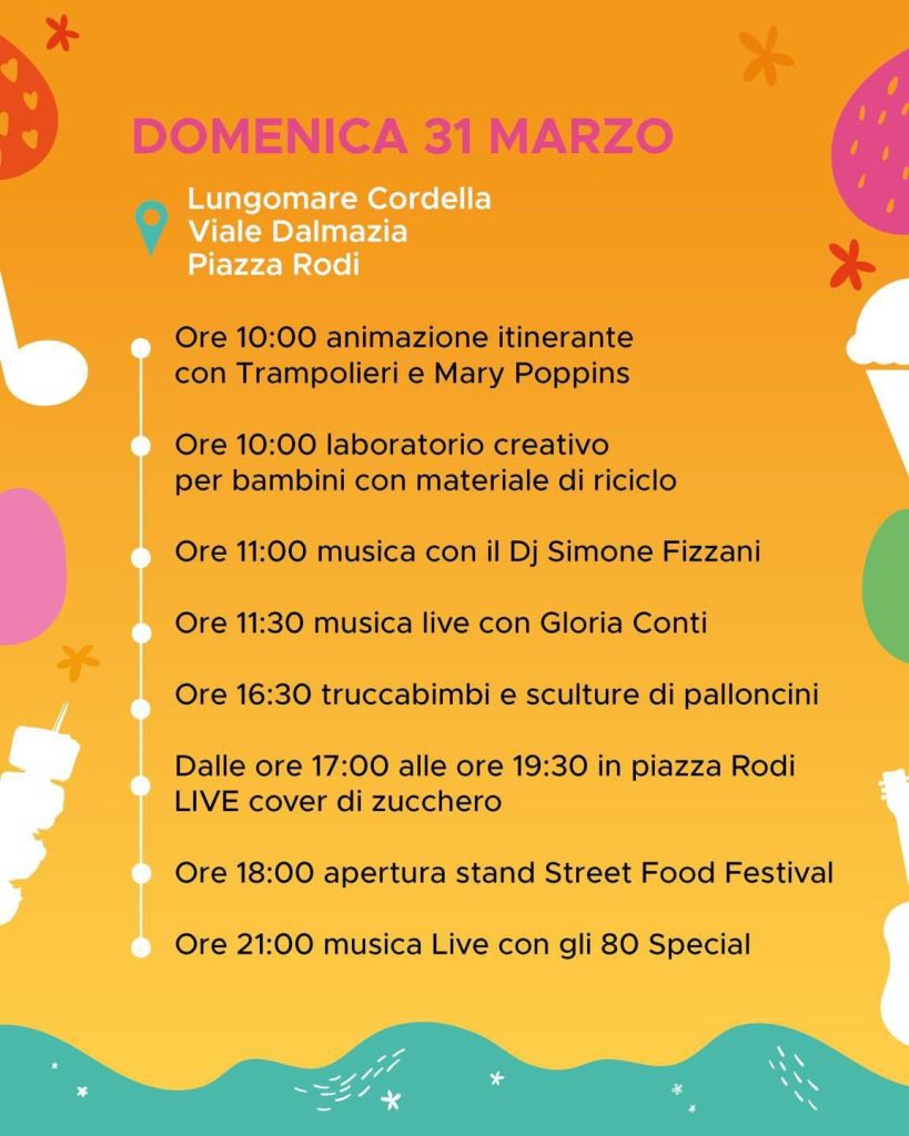 Pasqua a Vasto Marina: tre giorni ricchi di eventi 5 Domenica 31 marzo