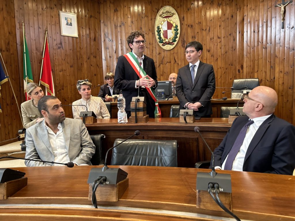 L’ambasciatore dell'Uzbekistan in visita a Vasto 5 IMG 6595