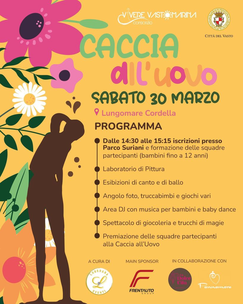 Pasqua a Vasto Marina: tre giorni ricchi di eventi 3 Sabato 30 marzo 1
