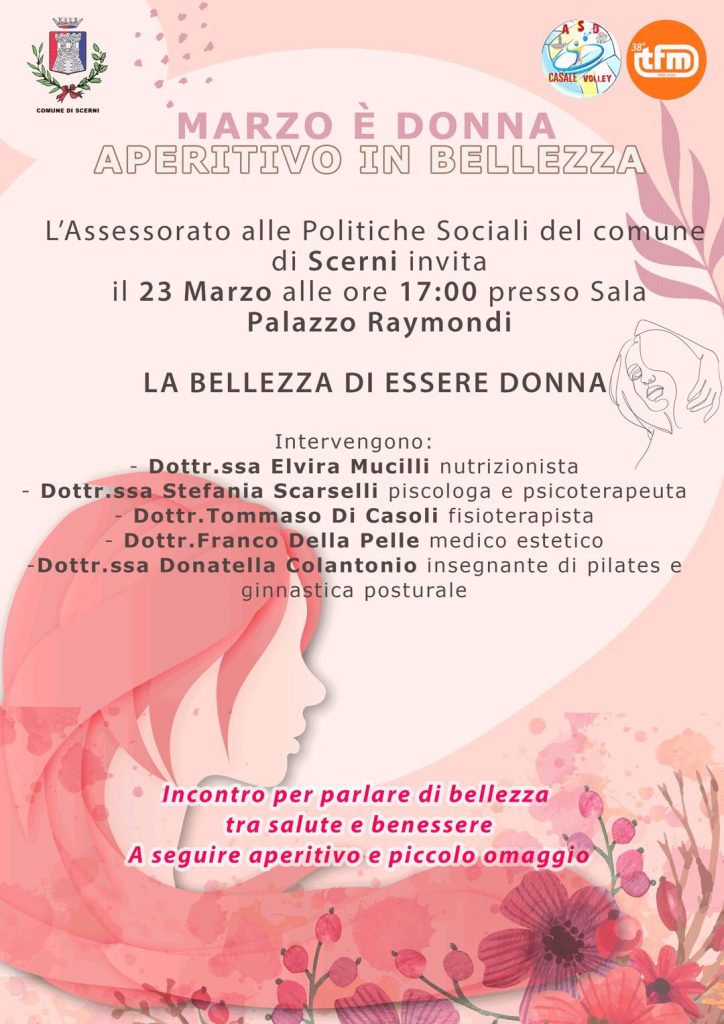 A Scerni ''La bellezza di essere donna'' 2 donna