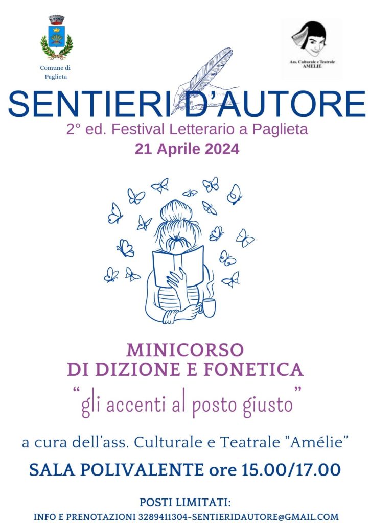 Paglieta celebra la scrittura e la parola con il Festival letteraio 'Sentieri d'Autore' 4 423715356 457471759967083 7333580175762583356 n