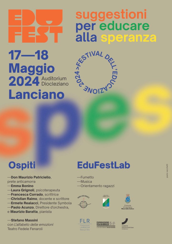 A Lanciano l'EduFest 2024 2 EDUFEST spes print1
