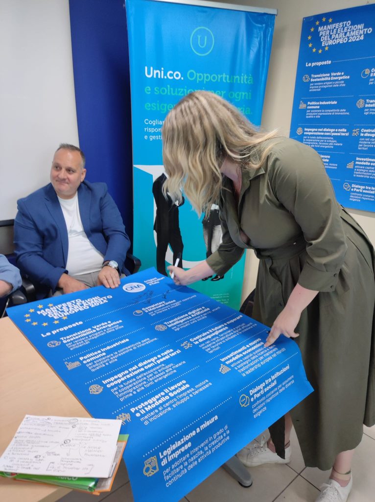 Consenso per il futuro dell'Unione Europea: microimprese abruzzesi in dialogo 10 Giulia Persico