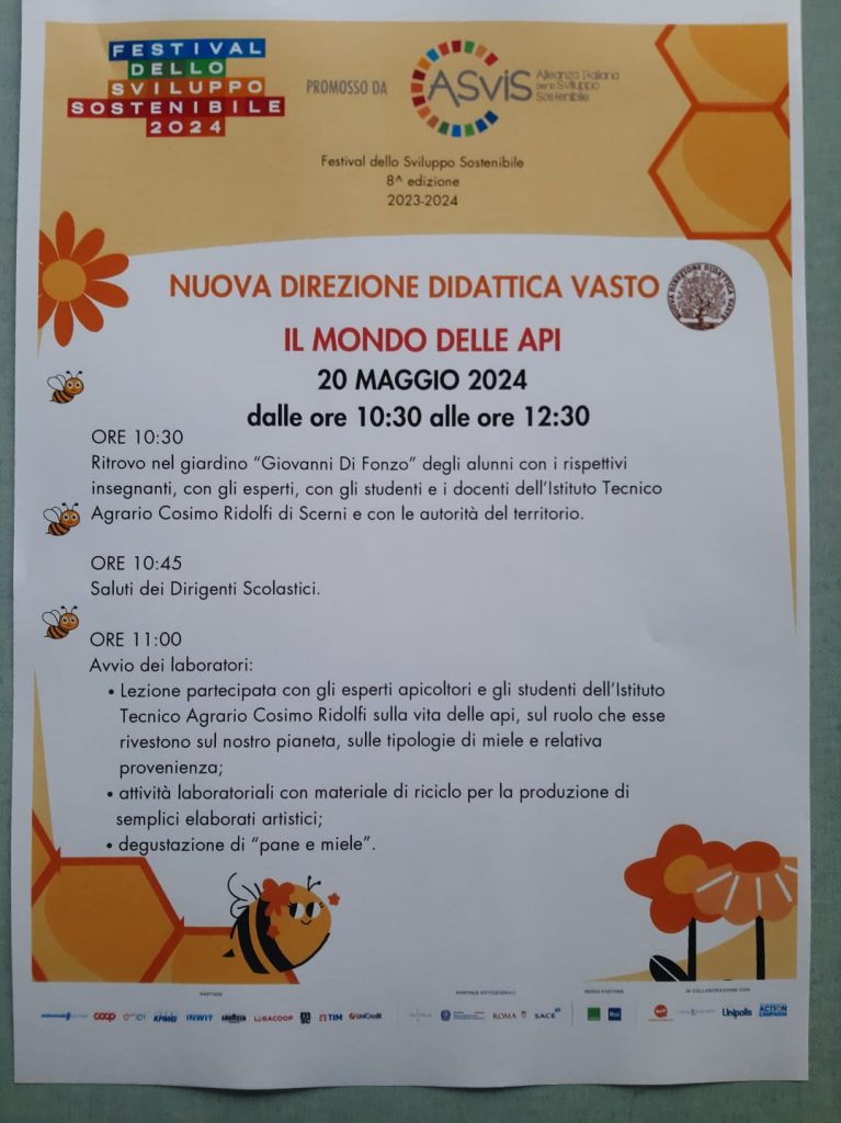 La Nuova Direzione Didattica di Vasto partecipa al Festival dello Sviluppo Sostenibile 2 Locandina 1