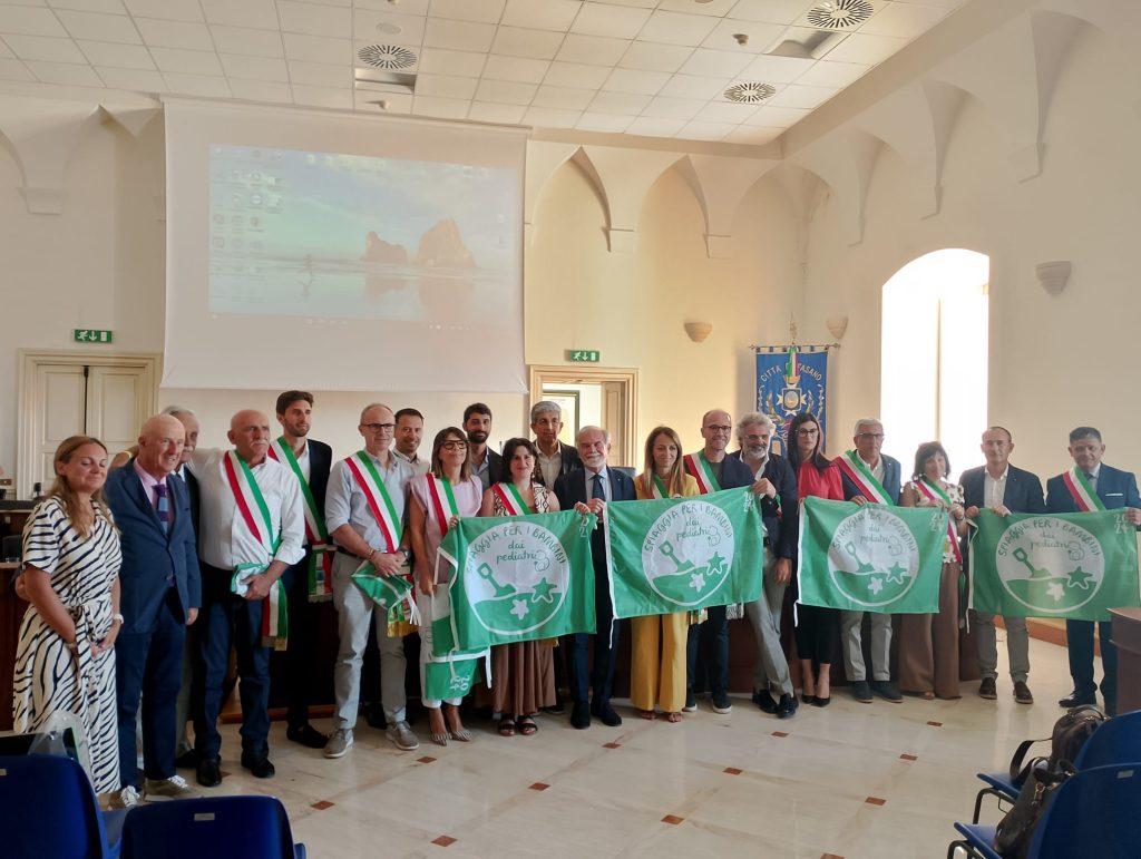 San Salvo riceve la Bandiera Verde dei Pediatri 2024 4 450123930 799882705664177 6259146696476702731 n