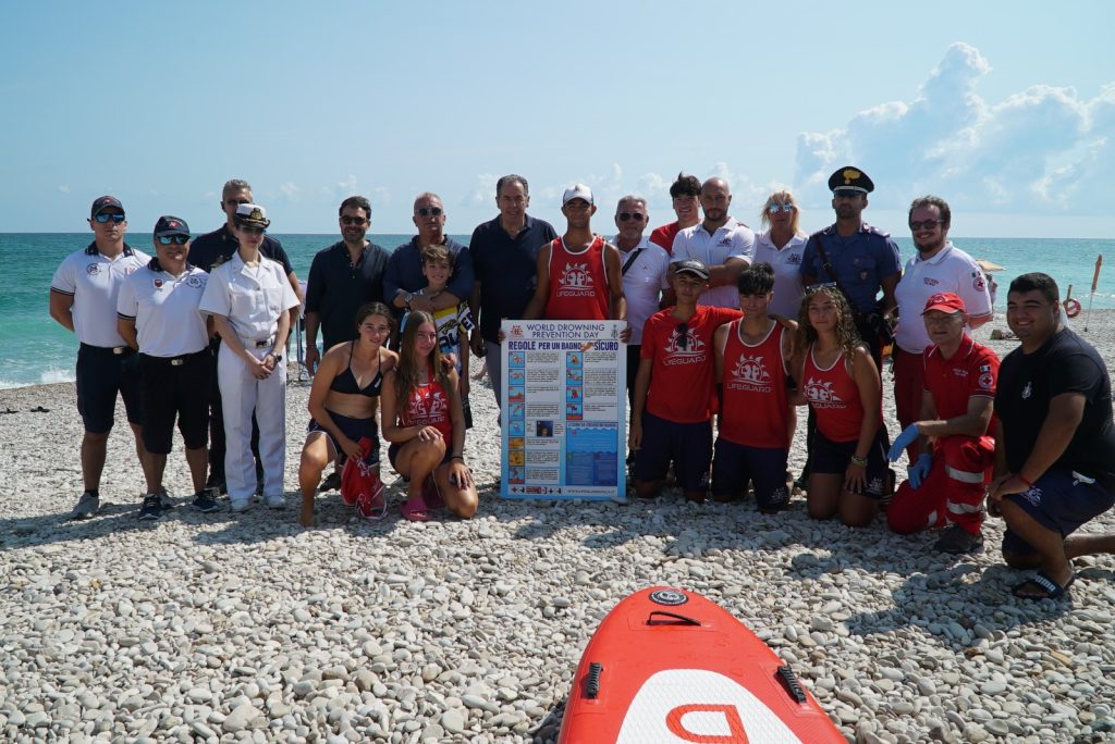 Fossacesia Marina celebra la Giornata Mondiale della Prevenzione degli Annegamenti 2 IMG 20240725 WA0047