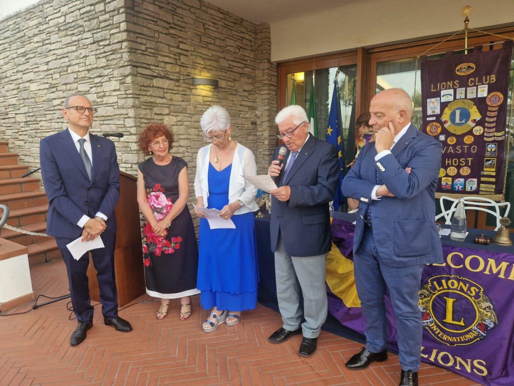Passaggio del martelletto al Lions Club Vasto Host: il nuovo presidente è Michele Del Borrello 7 WhatsApp Image 2024 07 11 at 18.27.51 6