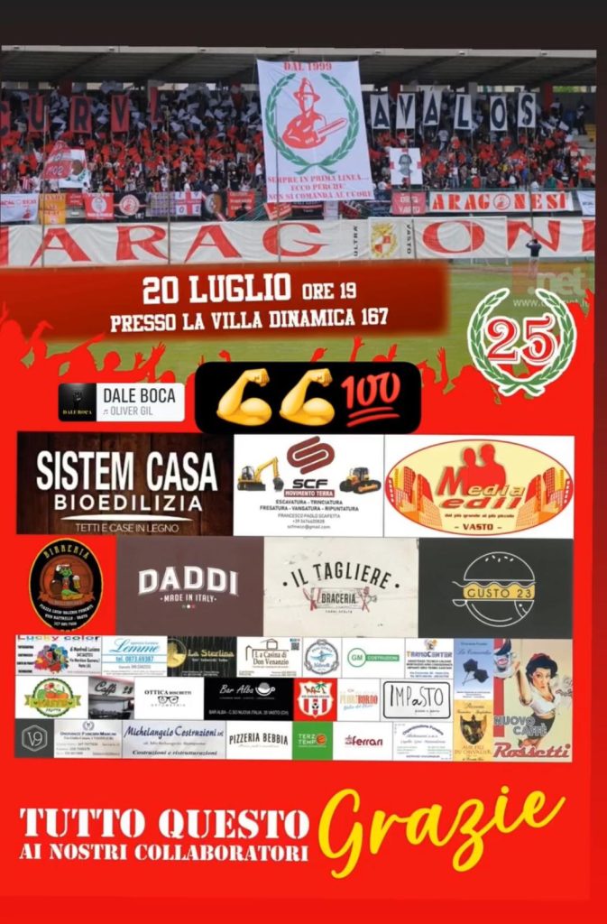 Vasto, serata di festa e passione per i tifosi biancorossi 2 WhatsApp Image 2024 07 15 at 4.59.12 PM