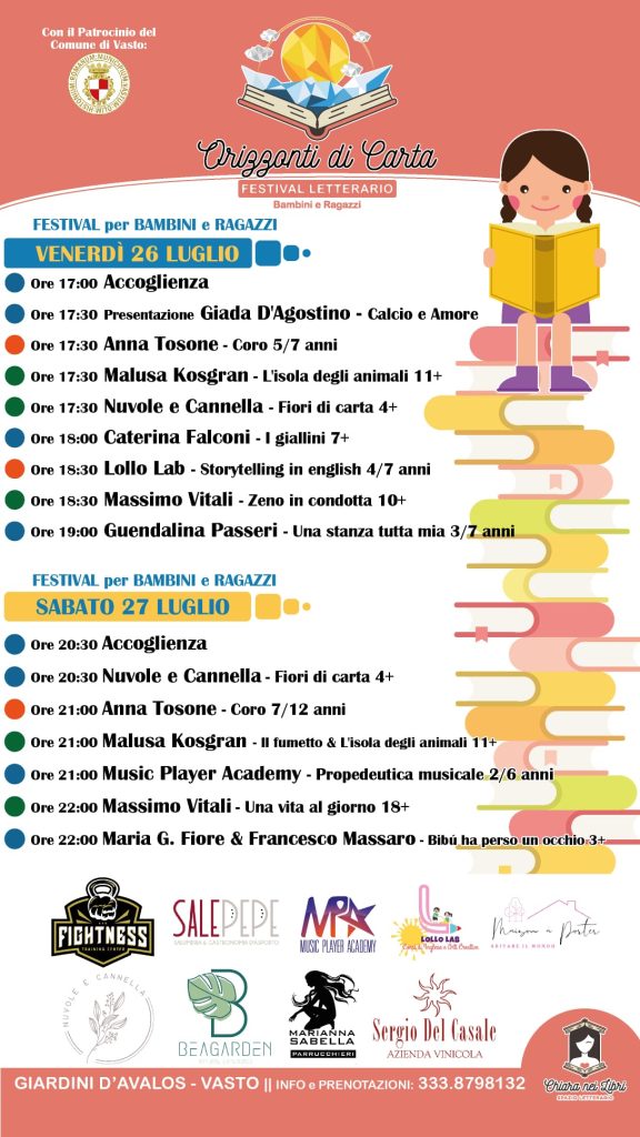 Vasto, tutto pronto per Notte in Centro 3 orizzonti di carta