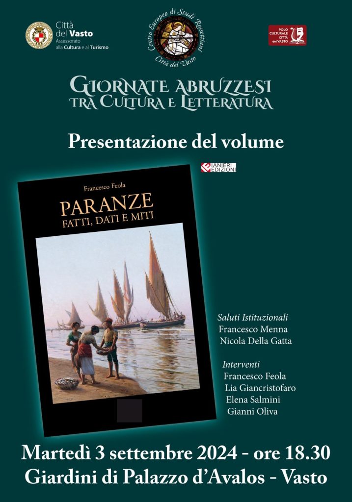 Cultura abruzzese protagonista a Vasto, tre giorni di eventi 3 03 settembre 2024