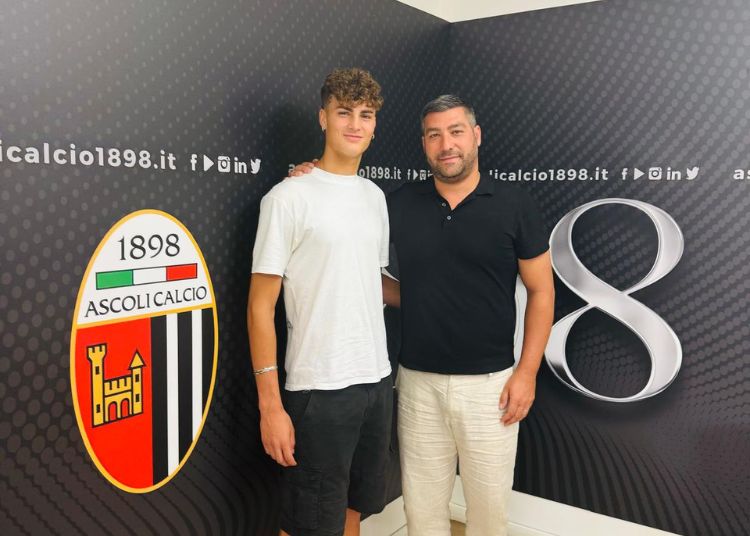 Yari Ciafardini è un nuovo giocatore dell'Ascoli 2 3 2