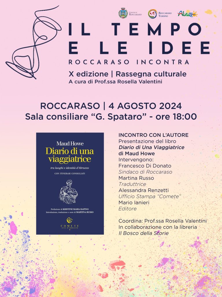 A Roccaraso l'iniziativa ''Il tempo e le idee'' 2 4 AGOSTO