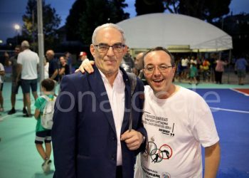 Pasquale Granara e don Massimiliano Dragani
