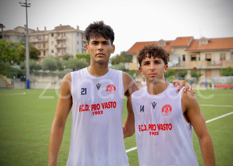 Da sinistra, Vicente e Corrado