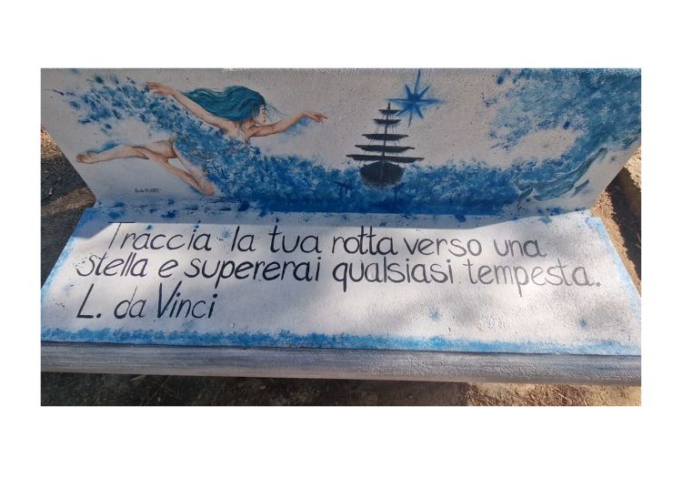 Inaugurate le panchine letterarie del progetto "Penelope Tessiture di Legami" 3 Progetto senza titolo 2024 09 25T152933.078