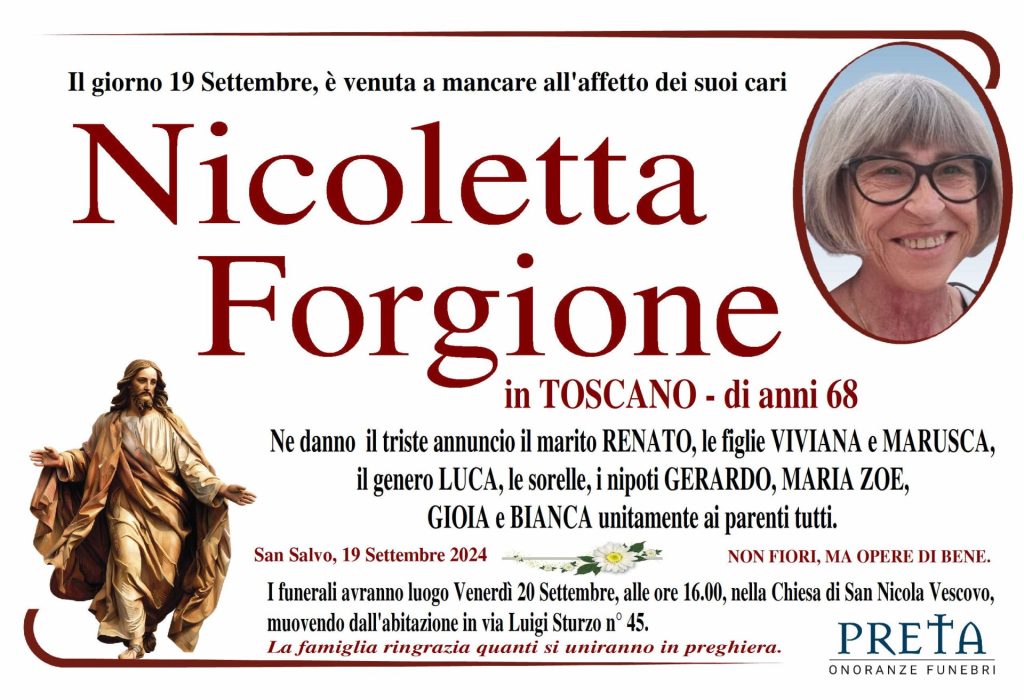 Nicoletta Forgione 1 forgione man