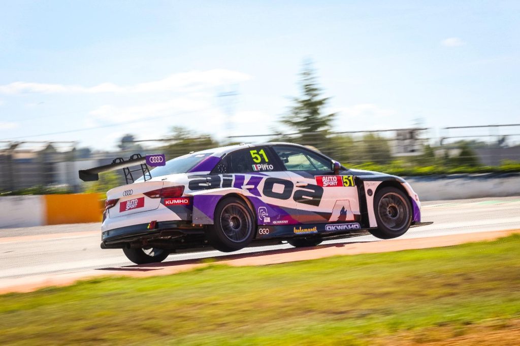 Il vastese Michele Pirro conquista il podio al debutto nel TCR Spain 7 pirro 4